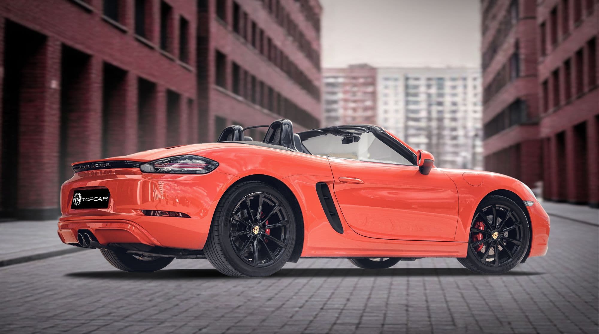 Porsche 718 Boxster для фотосессии