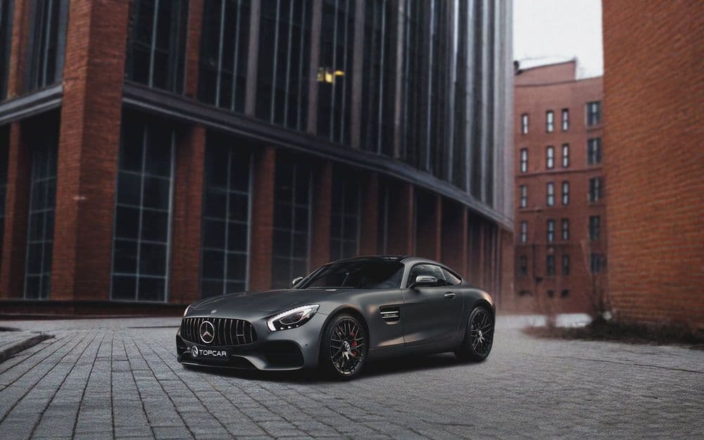 Mercedes AMG GTS аренда в Москве спортивное купе AMG
