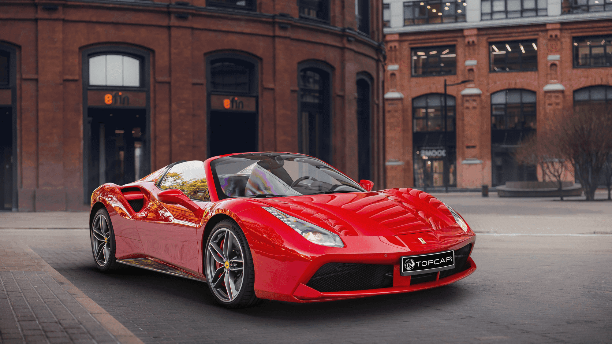 спорткар Ferrari 488