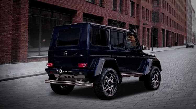 Аренда Mercedes G500 4x4 в Москве внешний вид автомобиля
