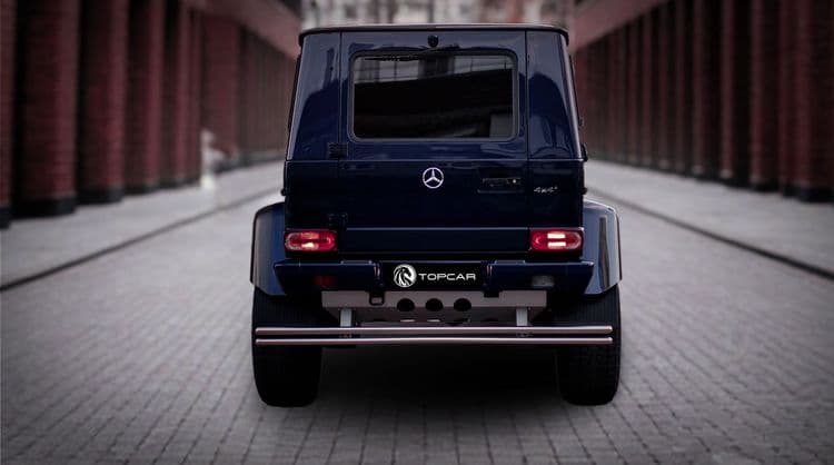 Mercedes G500 4x4 задняя часть внедорожника G-Class