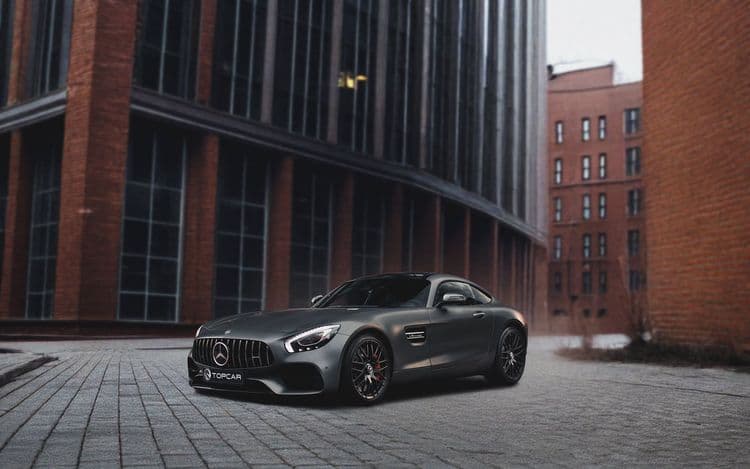 Mercedes AMG GTS аренда в Москве спортивное купе AMG
