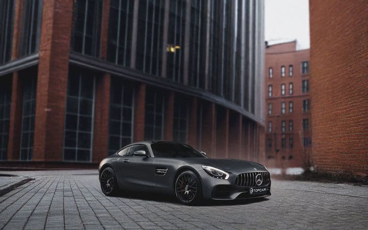 Mercedes-Benz AMG GTS экстерьер спортивного автомобиля