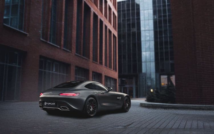 Mercedes AMG GTS спортивное купе премиального класса
