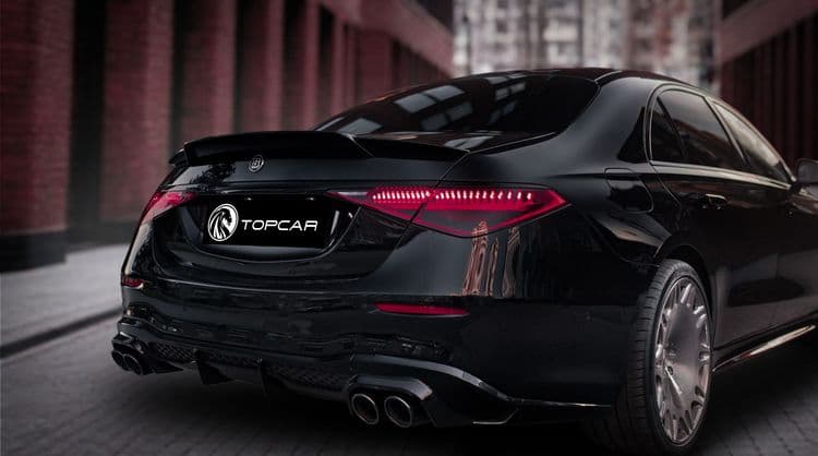 Задняя оптика Mercedes W223 Brabus детали автомобиля