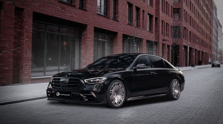 Mercedes W223 Brabus аренда в Москве представительский седан премиум класса
