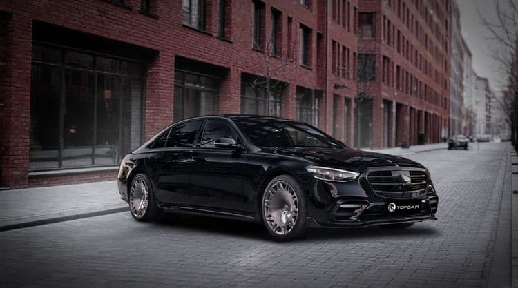 Mercedes-Benz W223 Brabus экстерьер премиального седана