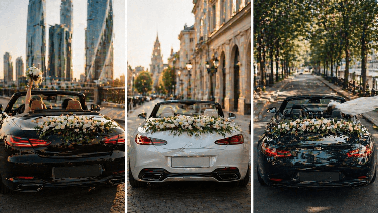 Аренда кабриолета на свадьбу в Москве: как выбрать идеальный автомобиль