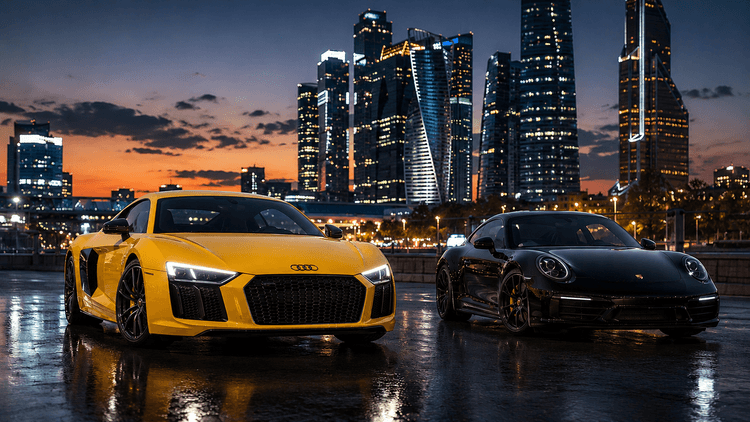 Audi R8 vs Porsche 911 — что лучше для аренды в Москве