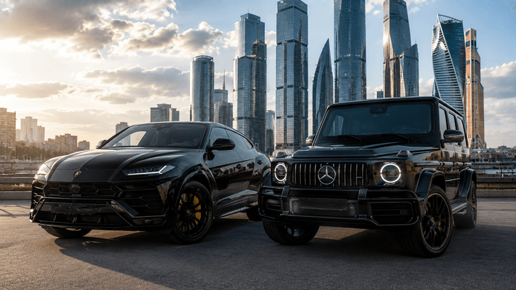 Lamborghini Urus vs Mercedes AMG G63 — что выбрать для аренды в Москве