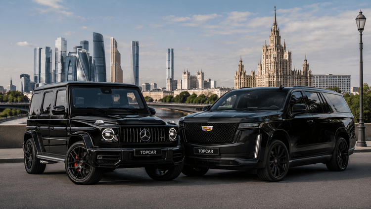 Mercedes G63 AMG vs Cadillac Escalade — что выбрать для аренды