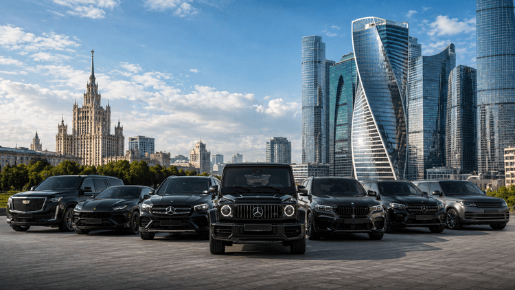 ТОП-10 премиальных внедорожников для аренды в Москве