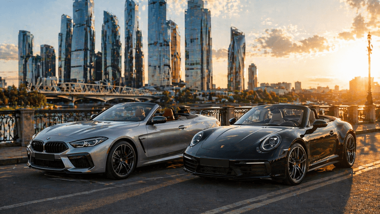 ТОП-5 кабриолетов для аренды в Москве